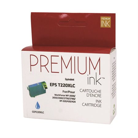 Compatible Ink Jet Cartridge (Alternative to Epson T220XL) cyan