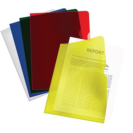 Protective Folder Letter size red