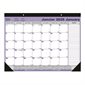 Calendrier sous-main mensuel (2025) 21-1 / 4 x 16 po bilingue