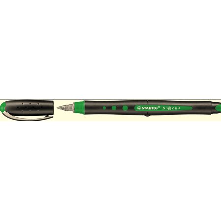 STYLO STABILO BILLE ROUL."BLACK" VERT