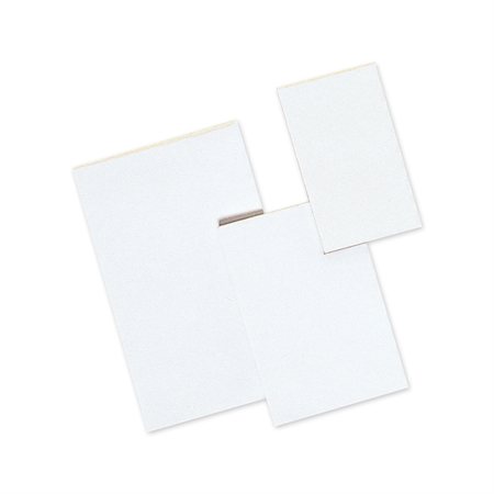 Bloc de papier blanc uni Paquet de 10 blocs 5 x 8 po