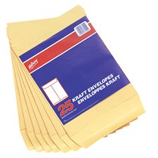 Kraft Envelope #2. 5-7/8 x 9 in. pkg 30