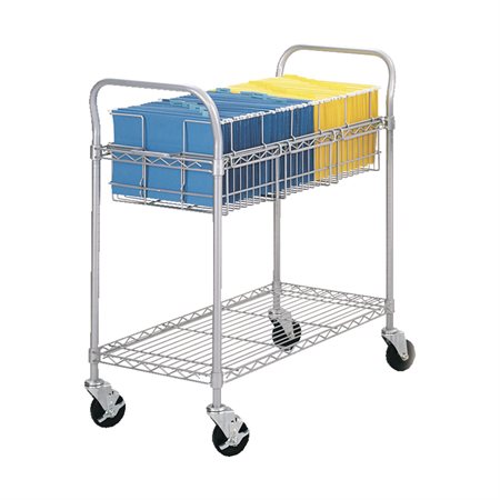 Chariot pour le courrier 39 x 18-3 / 4 x 38-1 / 2"H - 150 chemises