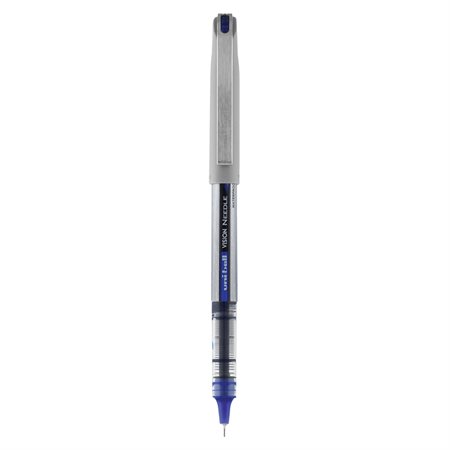 Stylo à bille roulante Vision™ Pointe aiguille. 0,7 mm. À l'unité bleu