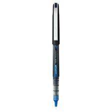 Stylo à bille roulante Vision™ Pointe aiguille. 0,5 mm. À l'unité bleu