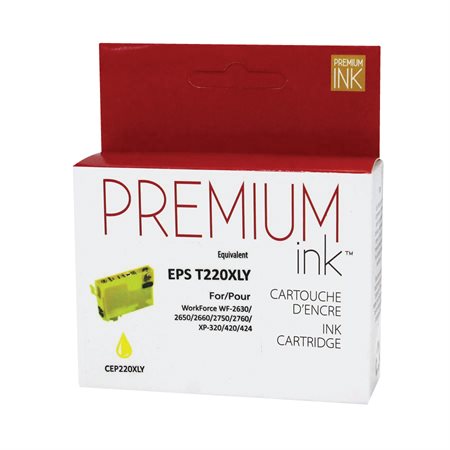 Compatible Ink Jet Cartridge (Alternative to Epson T220XL) yellow