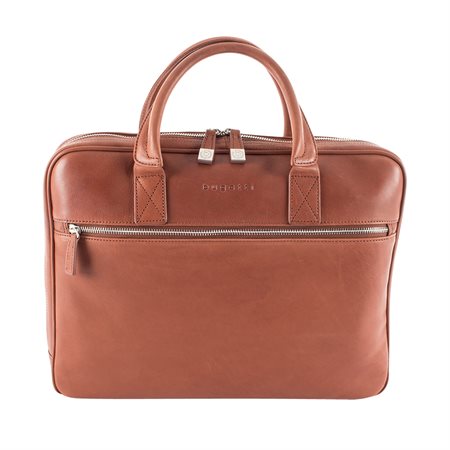 Porte-documents mince Sartoria EXB536 cognac