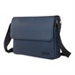 Contrast Messenger Bag navy