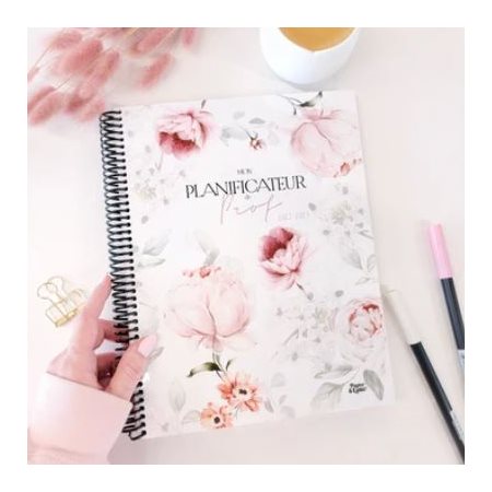 TEACHER PLANNER 2023-2024 - PINK PEONY