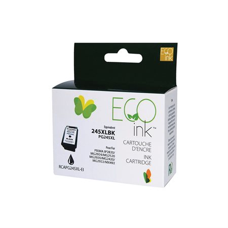 Remanufactured Ink Jet Cartridge (Alternative to Canon PG-245XL)