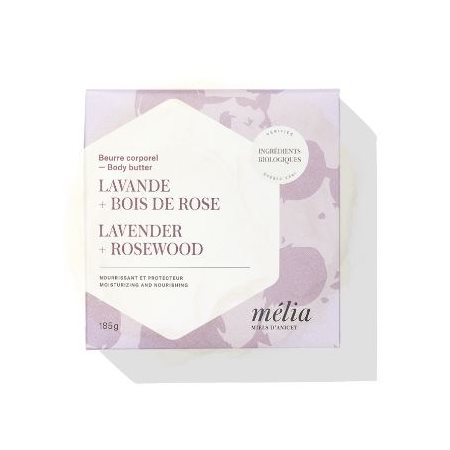 BEURRE CORP.LAVANDE+BOIS ROSE 185G