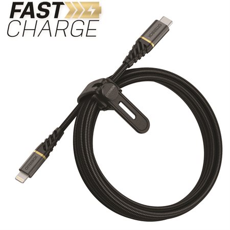 Charge / Sync Lightning to USB-C Premium Cable black