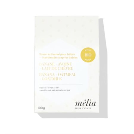 Savon Banane + Avoine + Lait de chèvre 100g MÉLIA