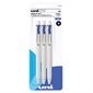 One Retractable Gel Pens Package of 3 blue ink