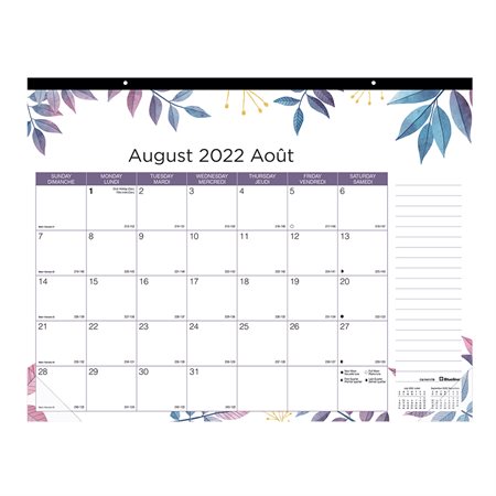 Monthly Academic Desk Pad (2024-2025)