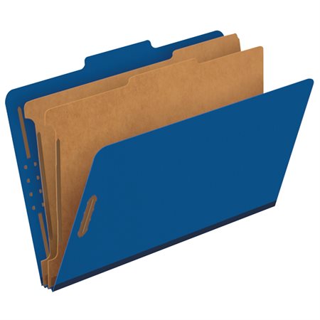Pendaflex Classification Folders Legal dark blue