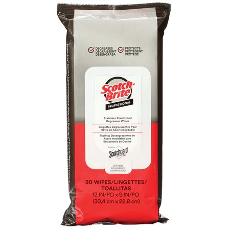 Scotch-Brite Stainless Steel Hood Degreaser Wipes