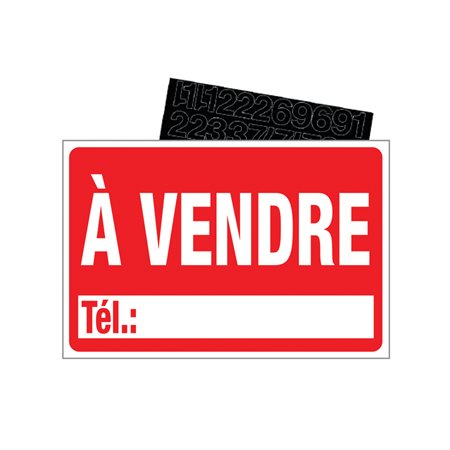 Petit ensemble d’enseigne À VENDRE français