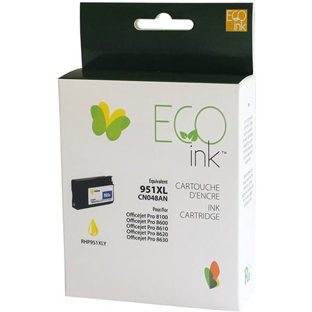 Remanufactured High Yield Ink Jet Cartridge (Alternative to HP 951XL) yellow