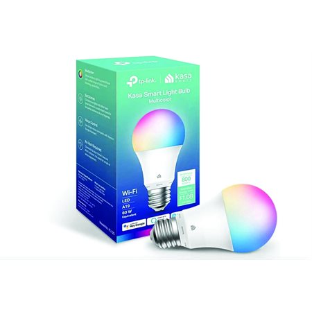 Multicolor Kasa Smart Light Bulb sold by each