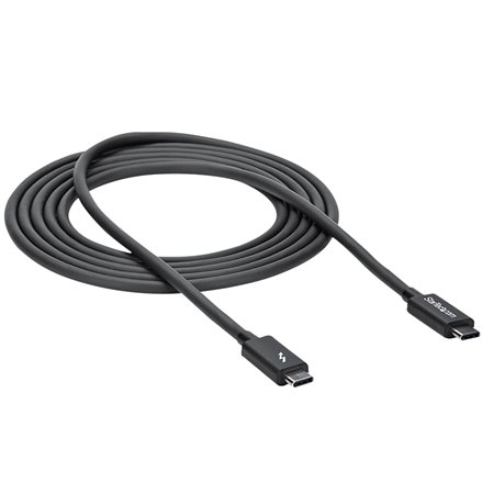 Thunderbolt 3 USB-C Cable 6.6 feet black