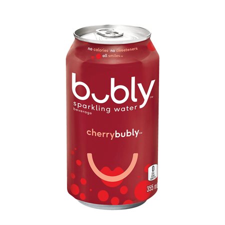 Bubly Sparkling Water cherry