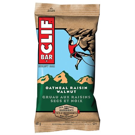 Clif Bars oatmeal raisin walnut