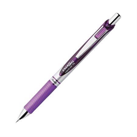 EnerGel Deluxe RTX Retractable Liquid Gel Pen purple ink