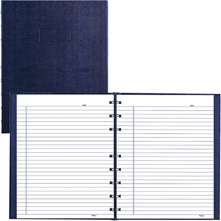 Carnet de notes NotePro 9,25 x 7,25 po 150 pages, bleu