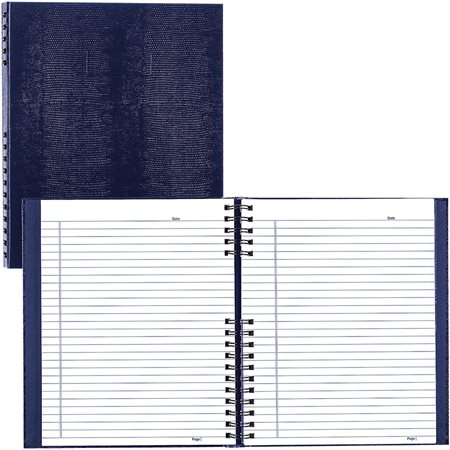 NotePro Notebook 10.75 x 8.5 in 300 pages, blue