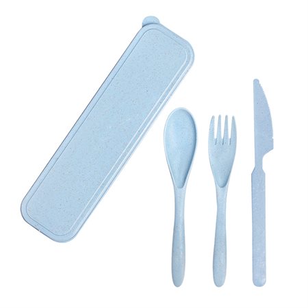 Execo Biodegradable Utensil Set blue