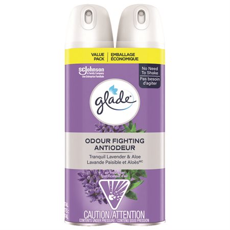 Air Freshener Package of 2 tranquil lavender & aloe