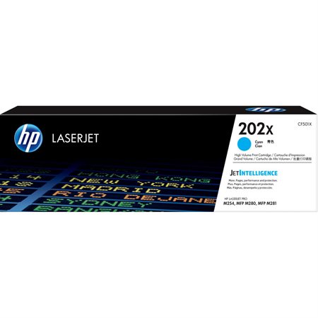 HP 202X / CF503X Laser Toner Cartridge cyan