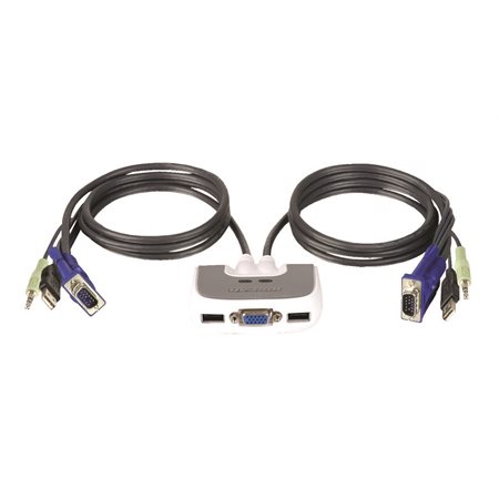 2-Port Compact USB KVM Switch