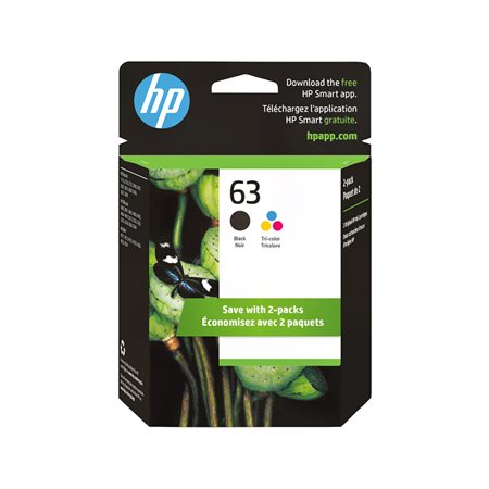 HP 63 Ink Jet Cartridges