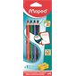 Crayons en bois effaçables à sec Maped