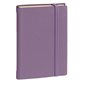 Quo Vadis Silk Notebook 4 x 6 in lilac