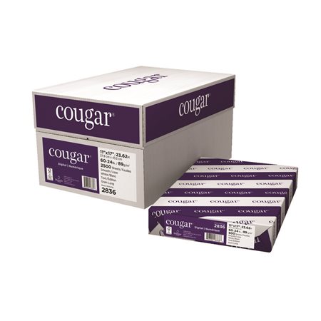 2836 COUGAR PAP.11X17 24LB 98B (500)