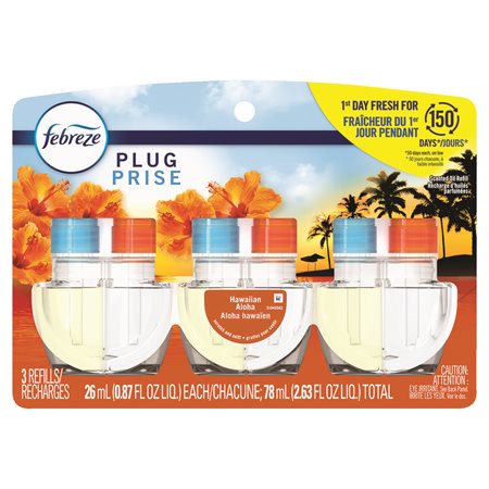REFILLS FEBREZE PLUG ALOHA (3)