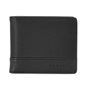 GIN & TWILL BILLFOLD WALLET BLACK