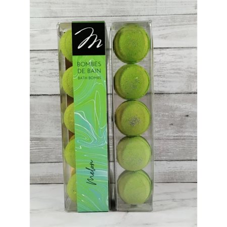 MELON BATH BOMB - 5 UNITS PACK