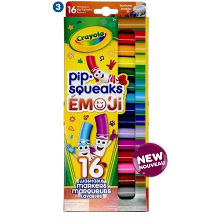 SQUEAKS EMOJI STAMPER MARKERS (16)