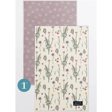 DISH TOWEL (PQT 2) - GENTLE FLOWERS