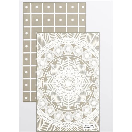 DISH TOWEL (PQT 2) - REFINED BEIGE