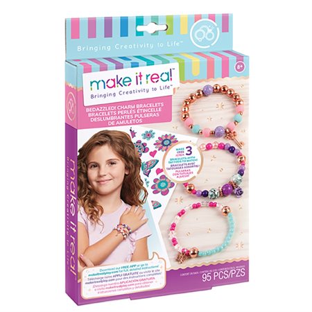 Ensemble de céation de bracelets - Perles & étincelles