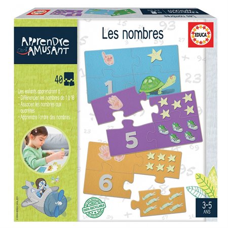 Jeu "Apprendre, c'est amusant " - Les nombres