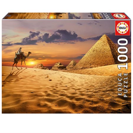 1000 Pieces Puzzle - Camel In The Desert