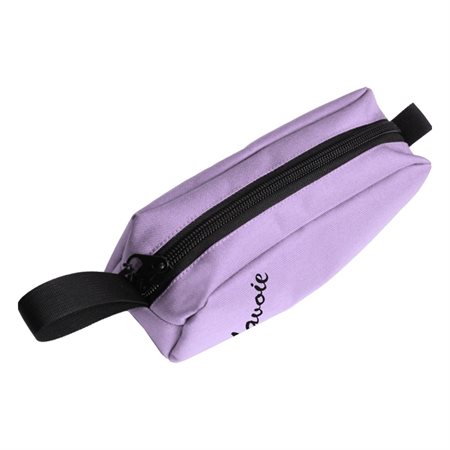 Étui à crayons cargo lilas