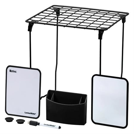 Locker Accessories Set Black