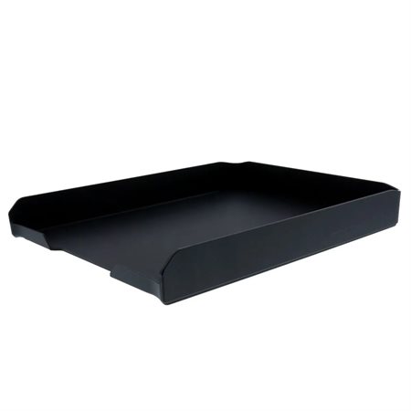 Stackable Letter Tray Black